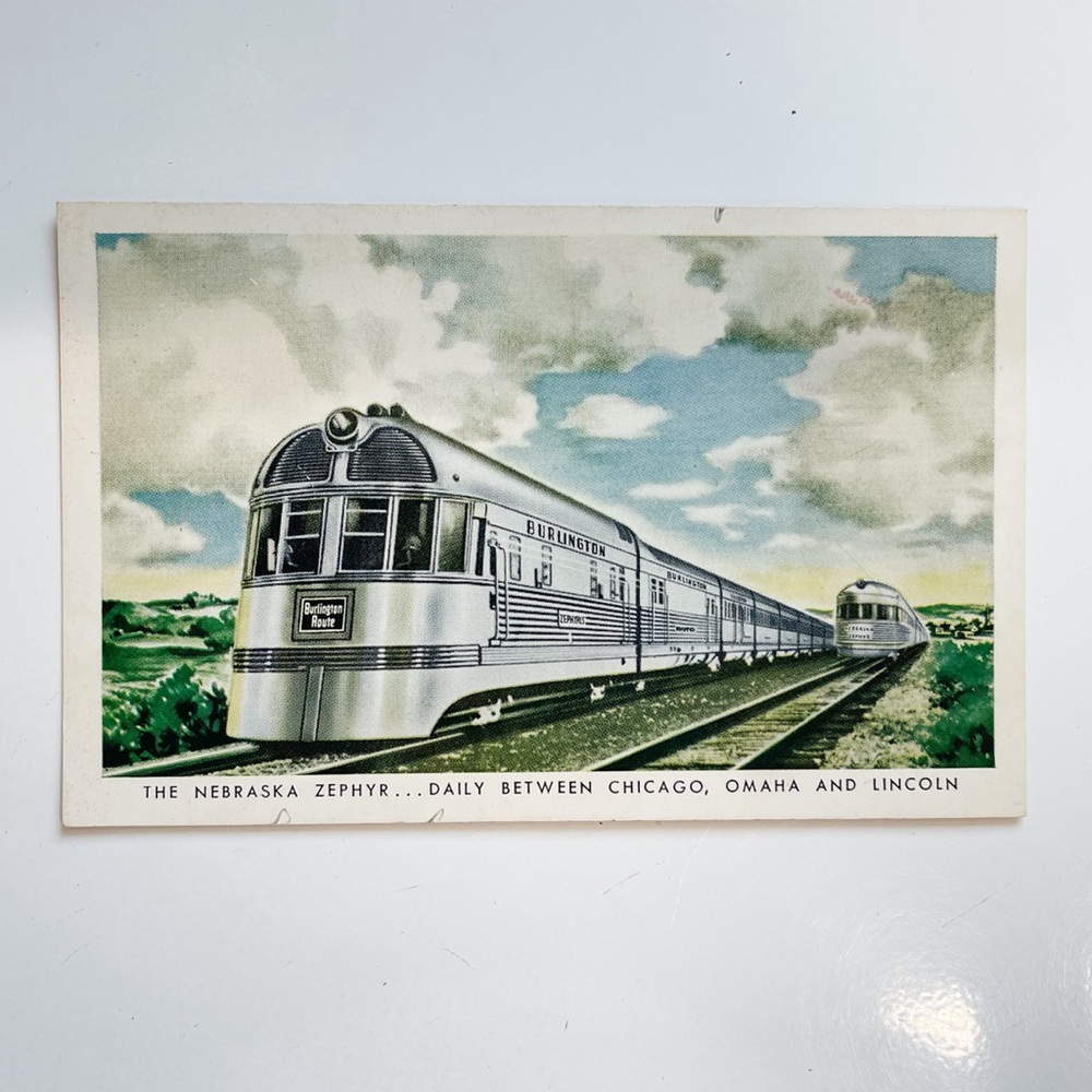 The Nebraska Zephyr, Daily Between Chicago, Omaha and Lincoln, Nebraska